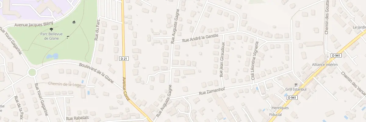 Plan du 6 Rue Auguste Gagne à Saint-Junien
