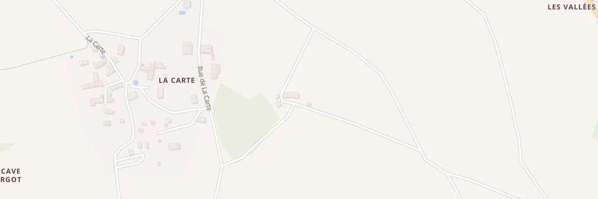 Plan du 3 La Fleuriere à Lunay