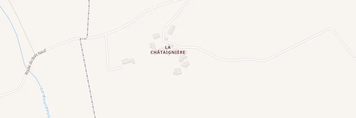 Plan du 280 La Chataignere à Épuisay