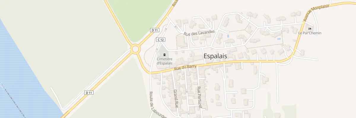 Plan du 5013 Rue du Barry à Espalais