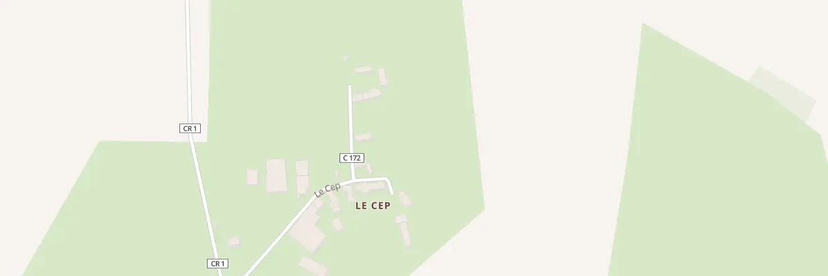 Plan du 12 Le Cep à Mouzay