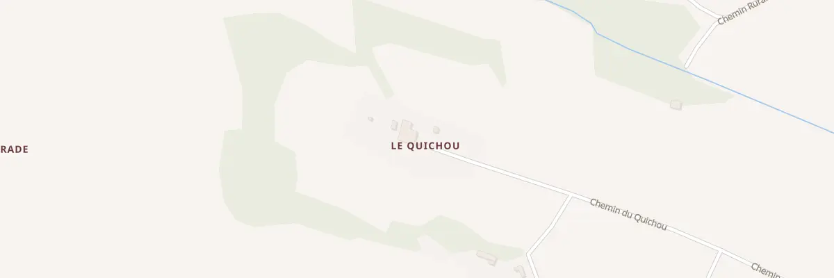 Plan du 976 Chem du Quichou à Sarrant