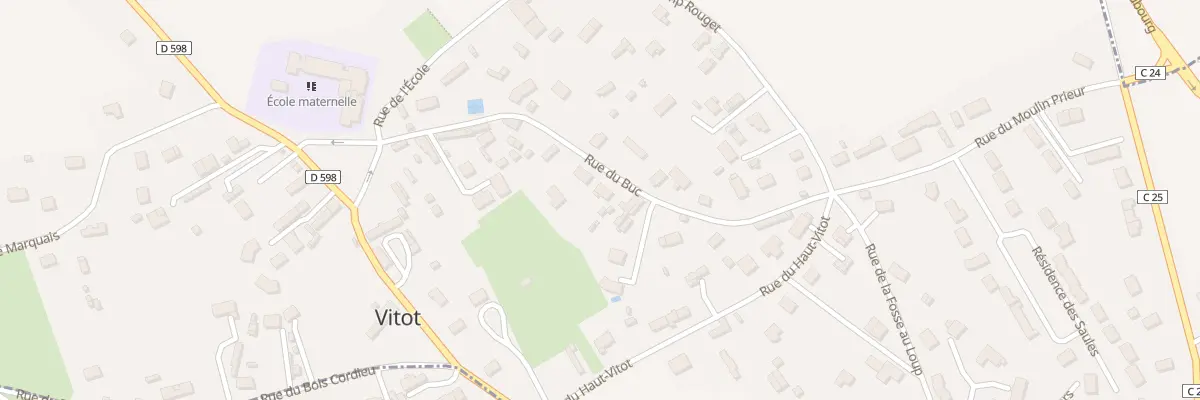 Plan du 15 Rue du Buc à Vitot