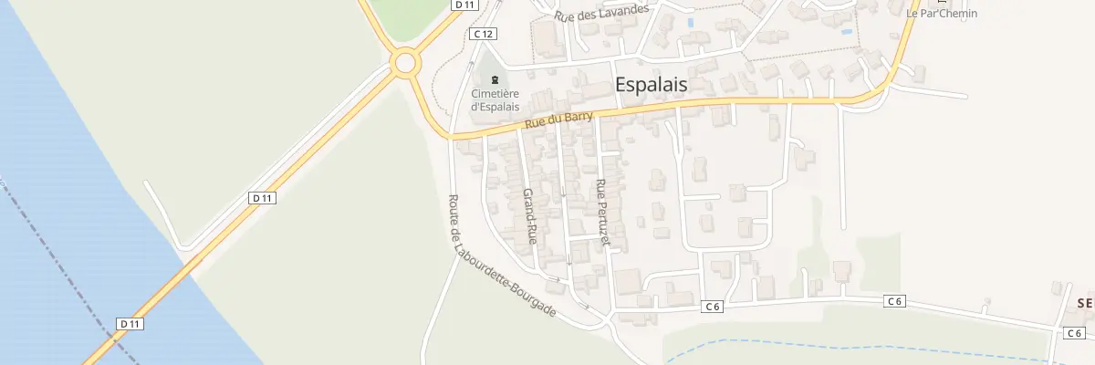 Plan du 9 Gr Grand Rue à Espalais