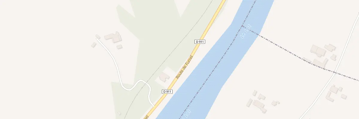 Plan du 4059 Rte de Fumel à Trentels