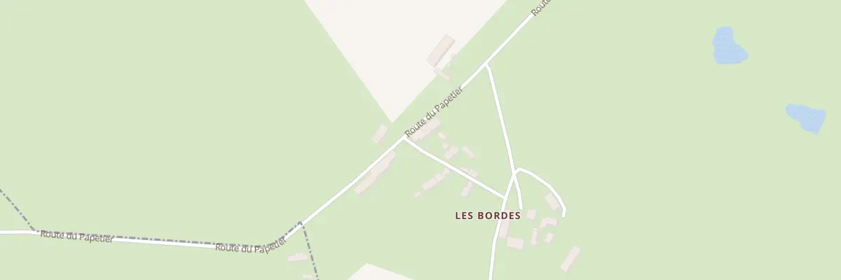 Plan du 107 Les Bordes à Firbeix