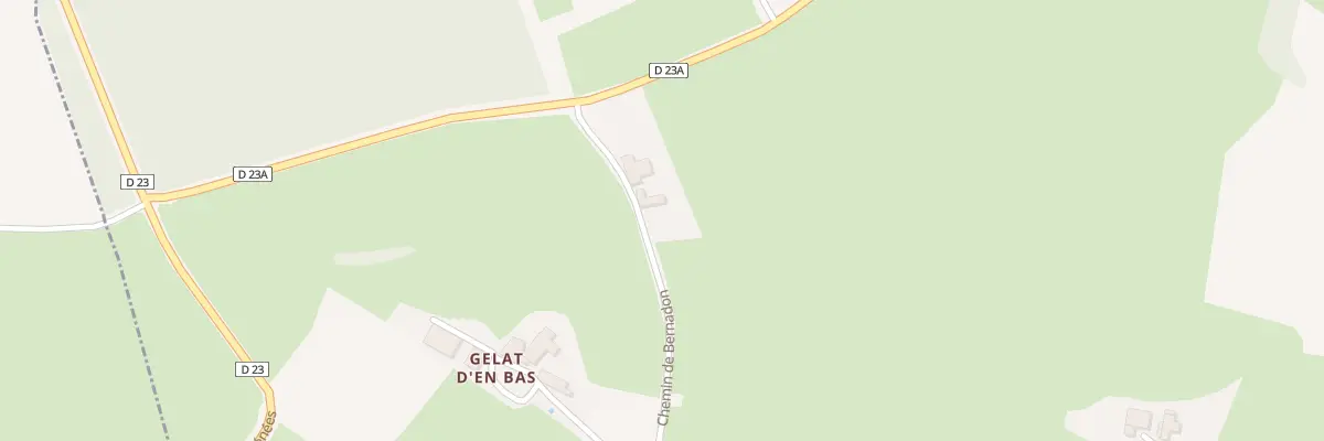 Plan du 19 Bernadon à Benque