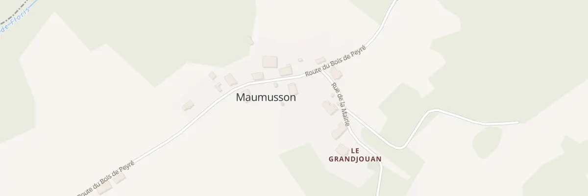 Plan du 5014 Le Grandjouan à Maumusson