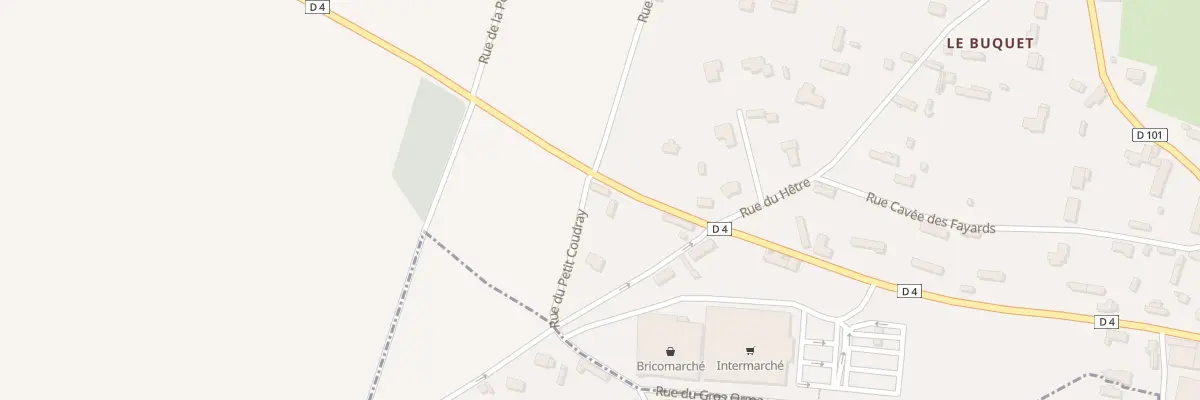 Plan du 2 Rue du Puits à La Gaillarde