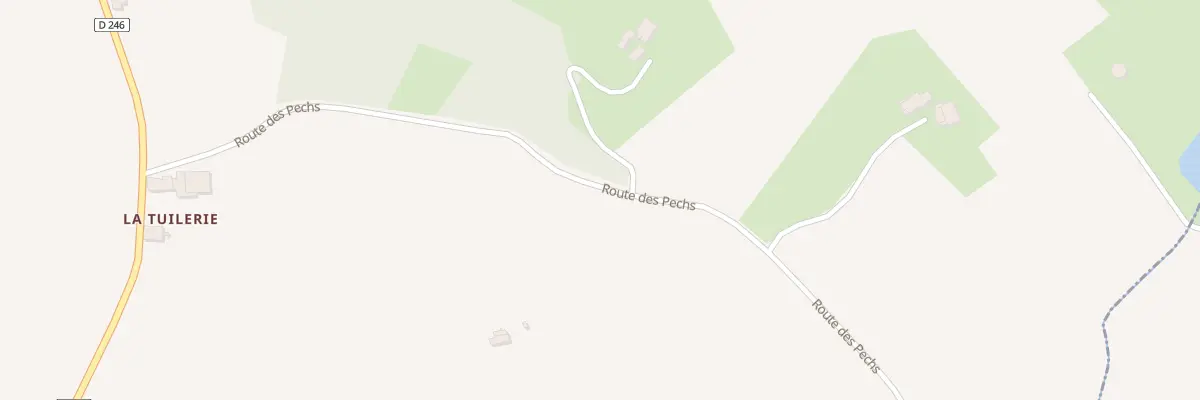 Plan du 680 Rte de Trémons à Dausse