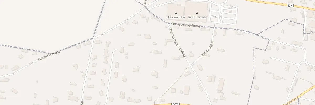 Plan du 440 Rue du Coudray à Gruchet-Saint-Siméon