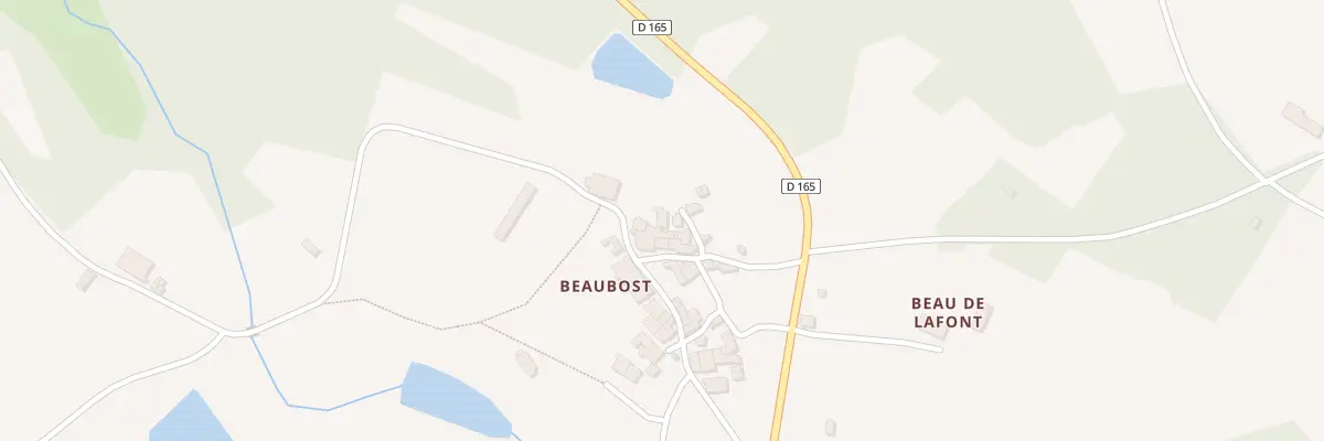 Plan du 5085 Beaubost à Montrollet
