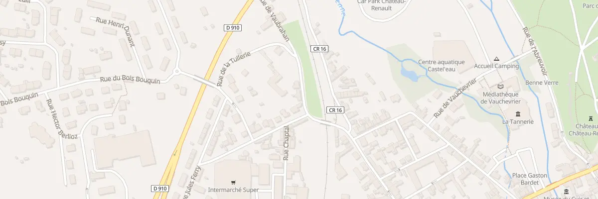 Plan du 5 Rue de Vaubrahan à Château-Renault