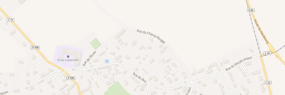 Plan du 14 Rue du Buc à Vitot