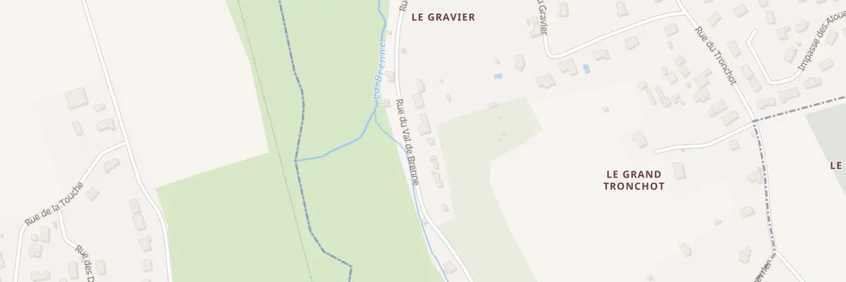 Plan du 9 Rue du Val de Brenne à Neuville-sur-Brenne