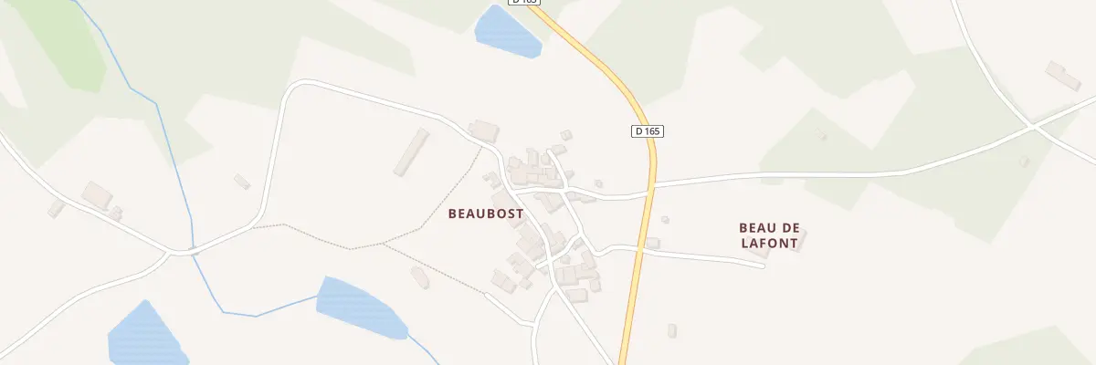 Plan du 5273 Beaubost à Montrollet