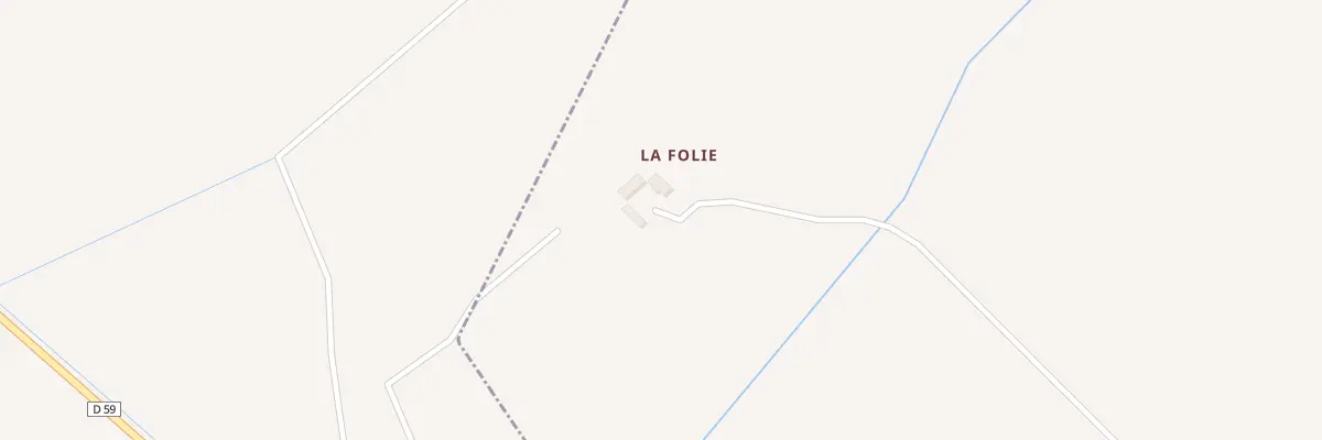 Plan du 318 La Folie à Betz-le-Château