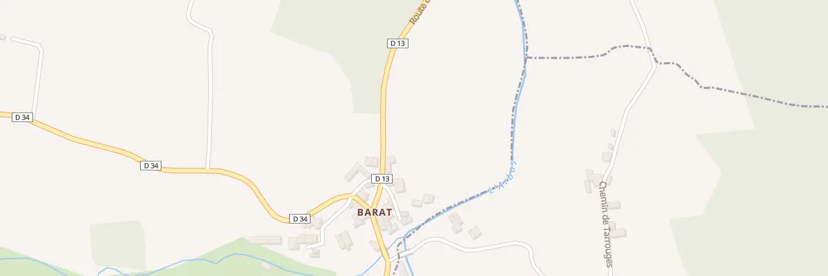Plan du 30 Rte de Barat à Chein-Dessus