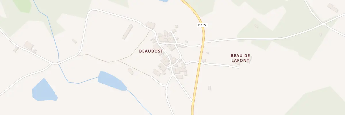 Plan du 5 Beaubost à Montrollet