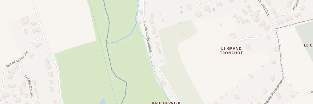 Plan du 13 Rue du Val de Brenne à Neuville-sur-Brenne