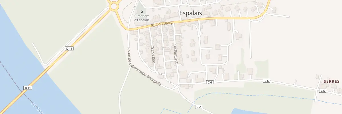 Plan du 19 Rue de Palhoulet à Espalais
