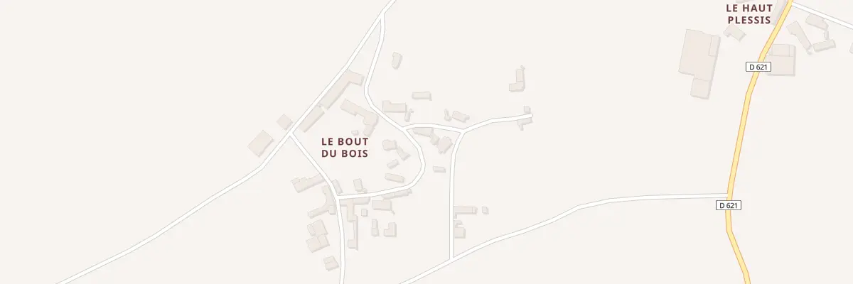 Plan du 44 Le Bout du Bois à Sablons sur Huisne