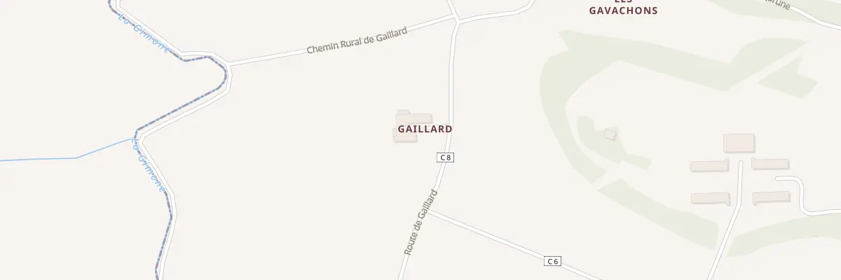 Plan du 2028 Rte de Gaillard à Sarrant