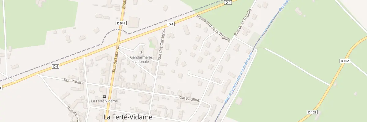 Plan du 21 Imp de la Trigalle à La Ferté-Vidame