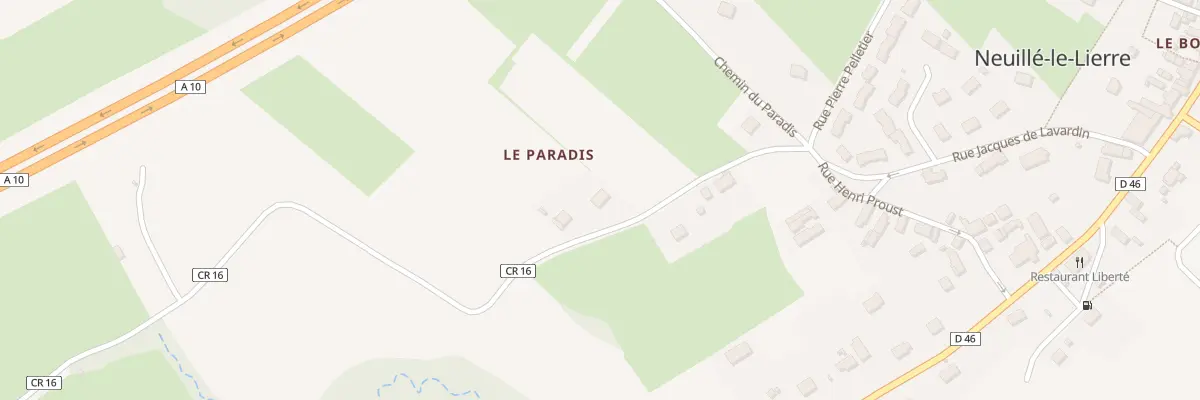 Plan du 26 Rue Jacques de Lavardin à Neuillé-le-Lierre