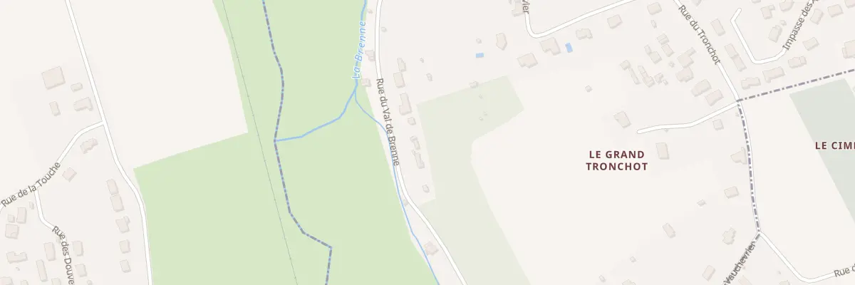 Plan du 11 Rue du Val de Brenne à Neuville-sur-Brenne