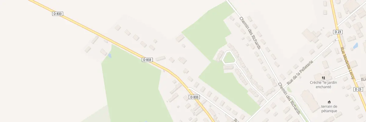 Plan du 504 Rue Théodore Pierre à Breteuil