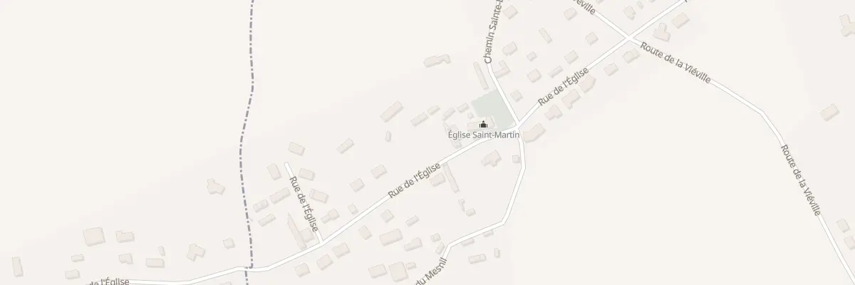 Plan du 28 Rue de l’Eglise au Tremblay-Omonville
