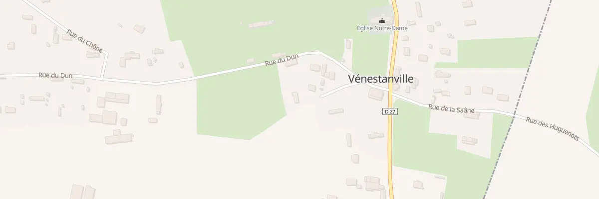 Plan de Che de la Plaine à Vénestanville