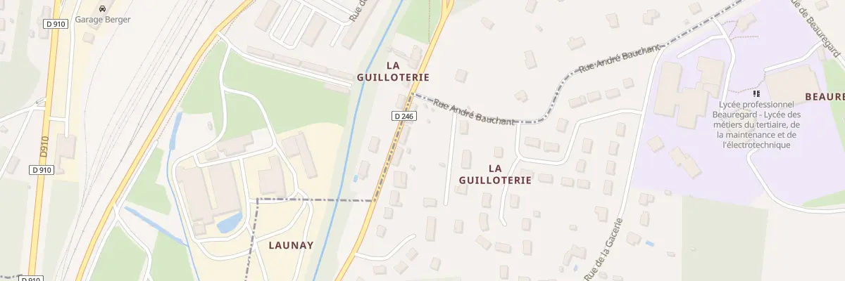 Plan du 4 Rue du Moulin d’Herbault à Auzouer-en-Touraine