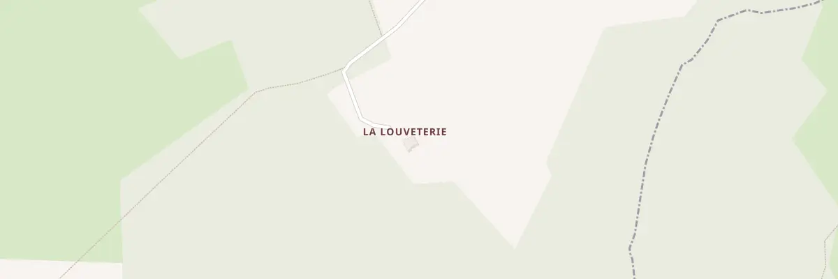 Plan du 1 La Louveterie à La Madeleine-Bouvet