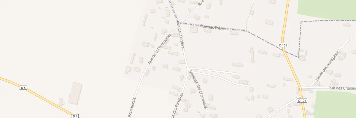 Plan du 9 Rue des Forrieres à La Gaillarde