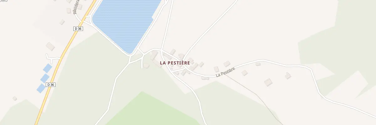 Plan du 126 La Pestière à La Madeleine-Bouvet