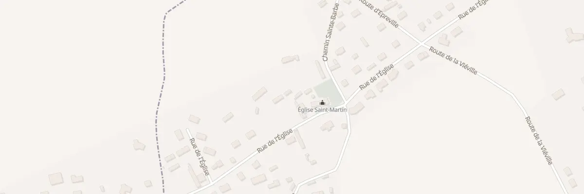 Plan du 26B Rue de l’Eglise au Tremblay-Omonville