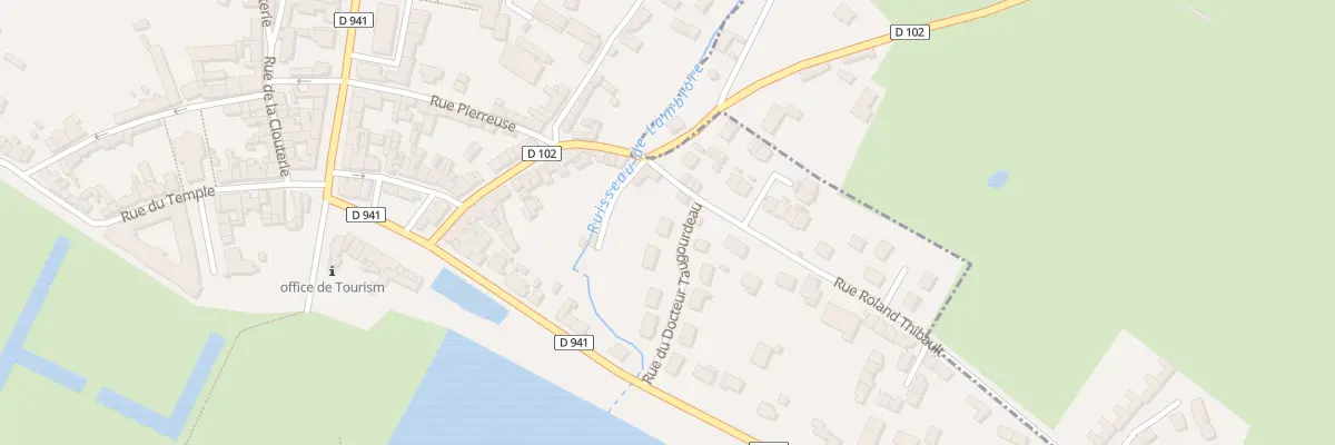 Plan du 7 Rue du Docteur Taugourdeau à La Ferté-Vidame