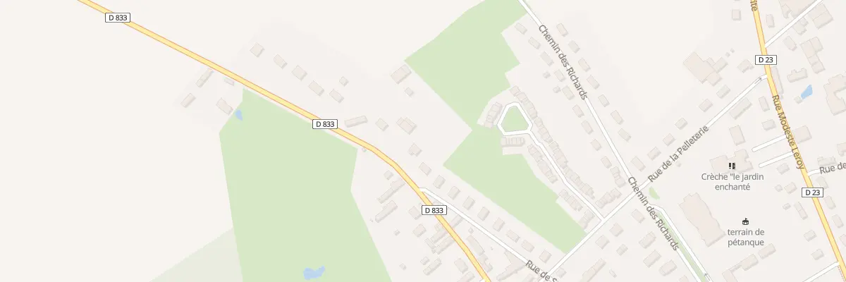 Plan du 490 Rue Théodore Pierre à Breteuil