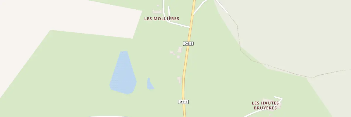 Plan du 2 Les Mollieres à Longny les Villages