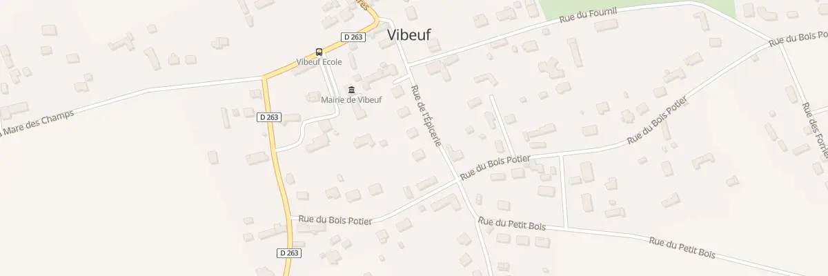 Plan du 136 Rue de l’Epicerie à Vibeuf