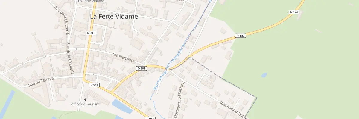 Plan du 1 Les Carres à Lamblore