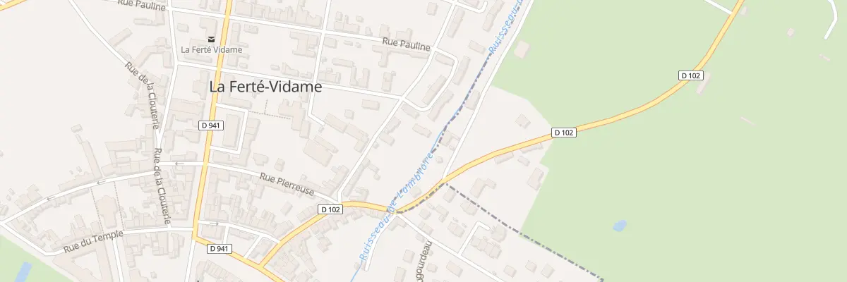 Plan du 8 Rue Natalie à La Ferté-Vidame