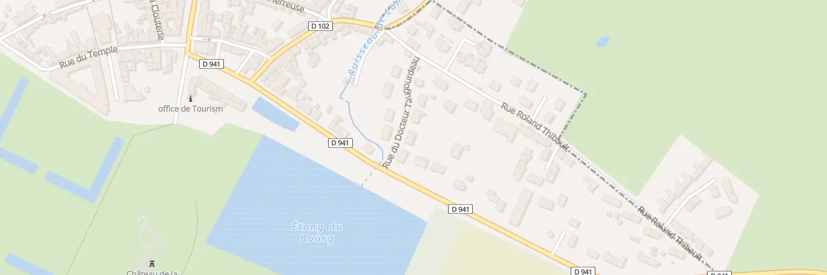 Plan du 4 Rue du Docteur Taugourdeau à La Ferté-Vidame