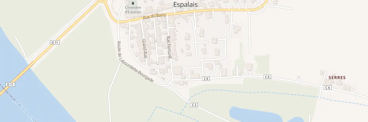 Plan du 19 Rue Pertuzet à Espalais