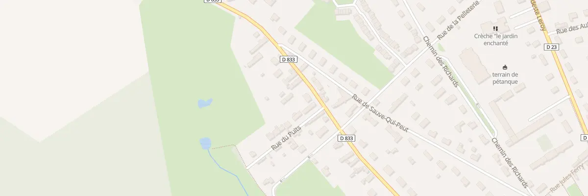 Plan du 365 Rue Théodore Pierre à Breteuil