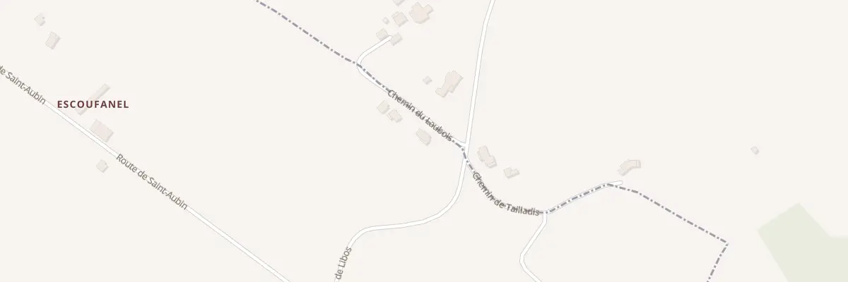 Plan du 2 Rte de Libos à Monségur