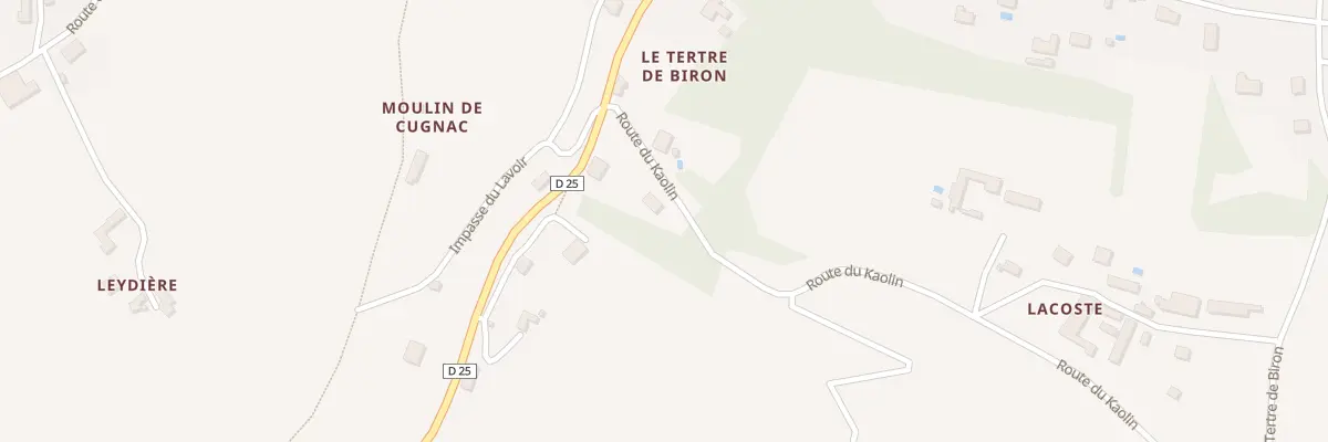 Plan du 464 Lacoste au Buisson-de-Cadouin
