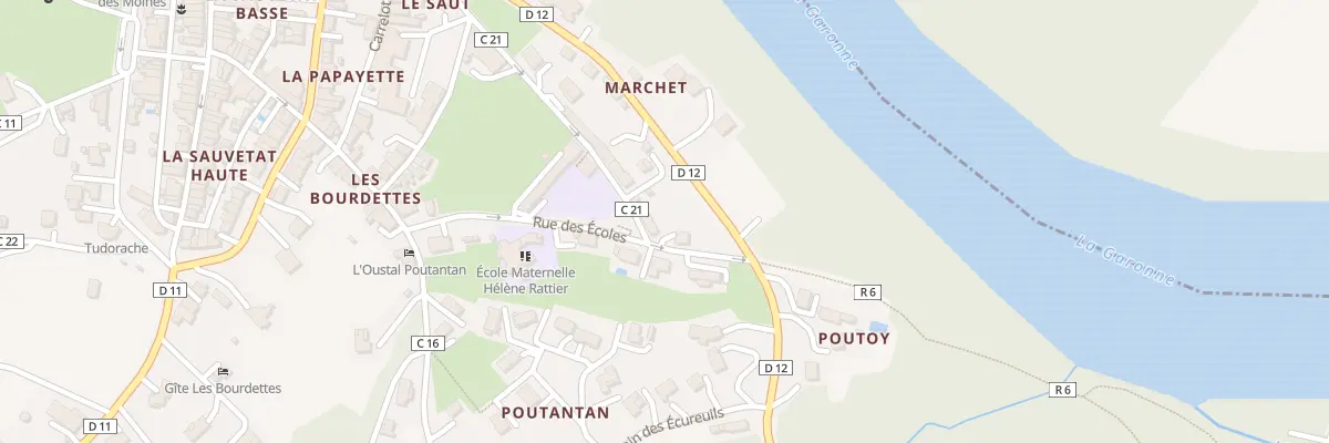 Plan du 11 Rue de Marchet à Auvillar